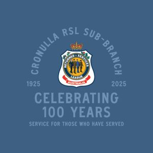 Ben Haime in support of Cronulla RSL Sub-Branch logo
