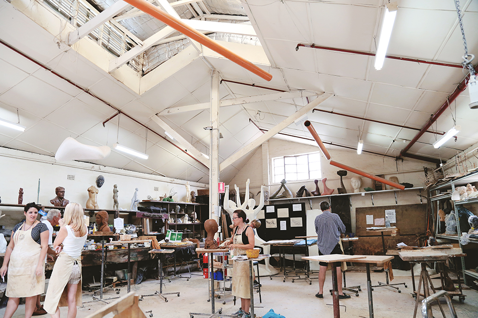 Tom Bass Sculpture Studio School
