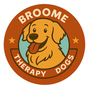 Broome Therapy Dogs in support of Broome Charities logo