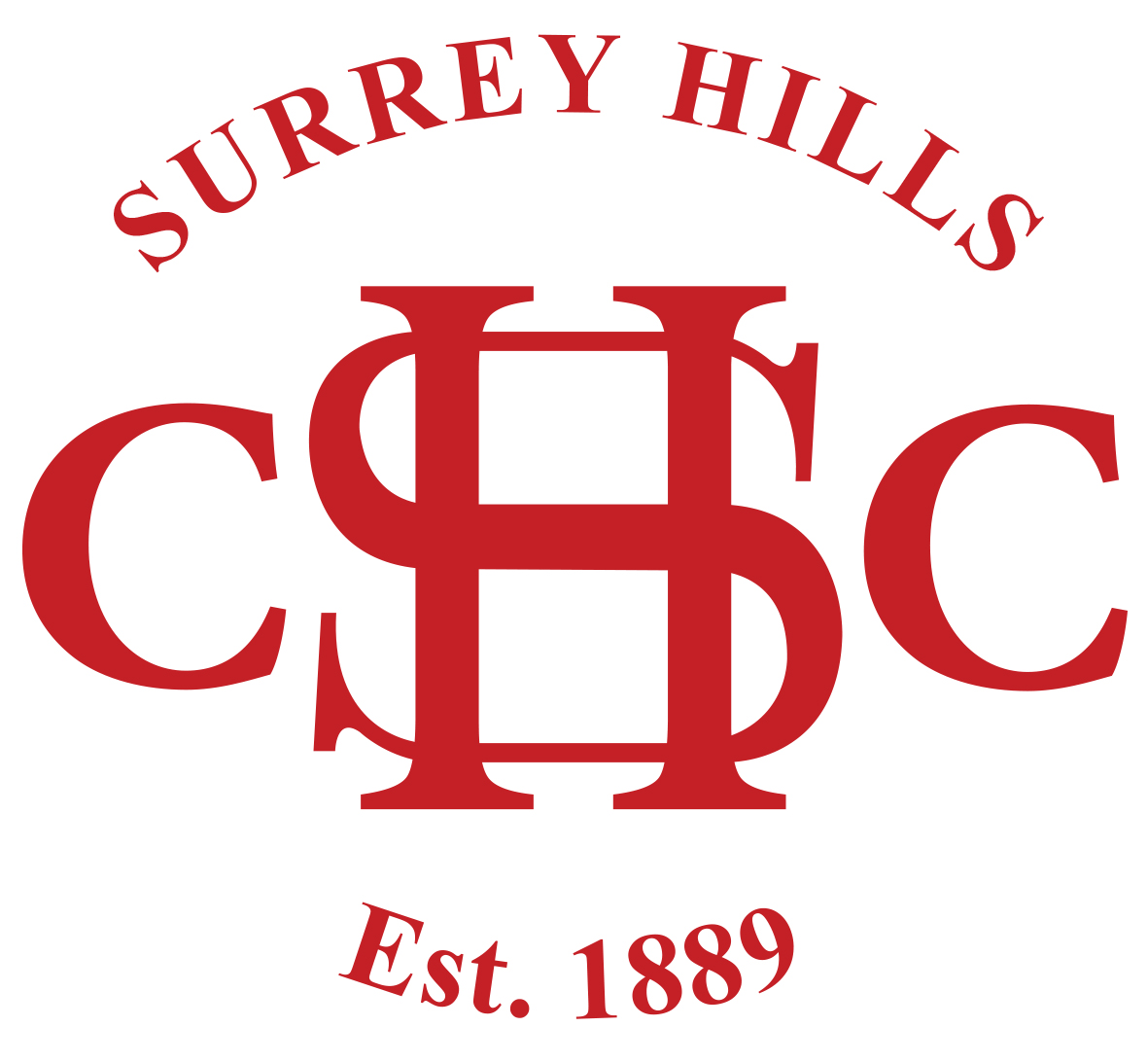 Surrey Hills Cricket Club logo