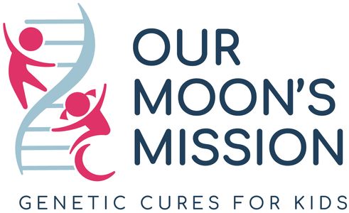 Genetic Cures for Kids (Our Moon's Mission) logo
