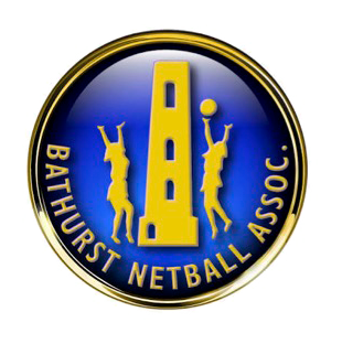Bathurst Netball Association logo