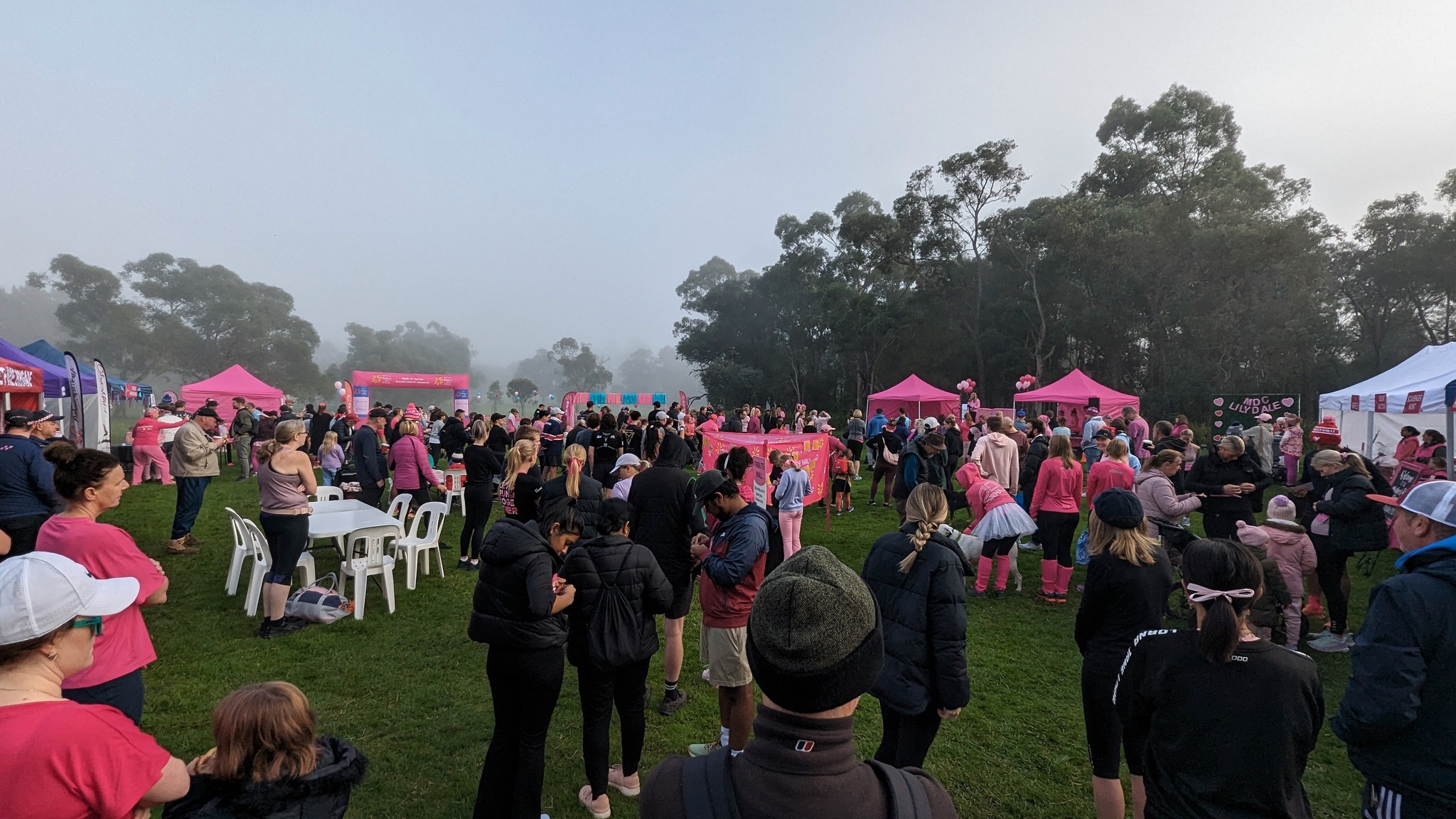 Kim Robin in support of Mother's Day Classic Foundation