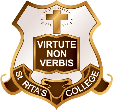 St Rita's College P&F 2024 logo