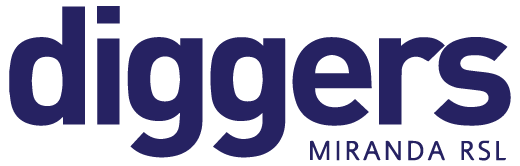 Diggers Miranda RSL logo