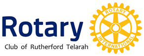 Rotary Club of Rutherford Telarah logo