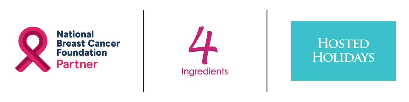4 Ingredients supported by Hosted Holidays logo