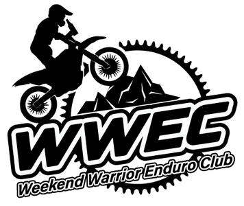 WWEC (Weekend Warriors Enduro Club) logo