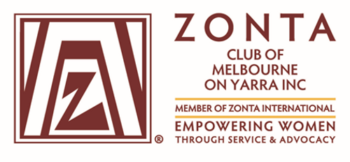Zonta Club of Melbourne on Yarra Inc logo
