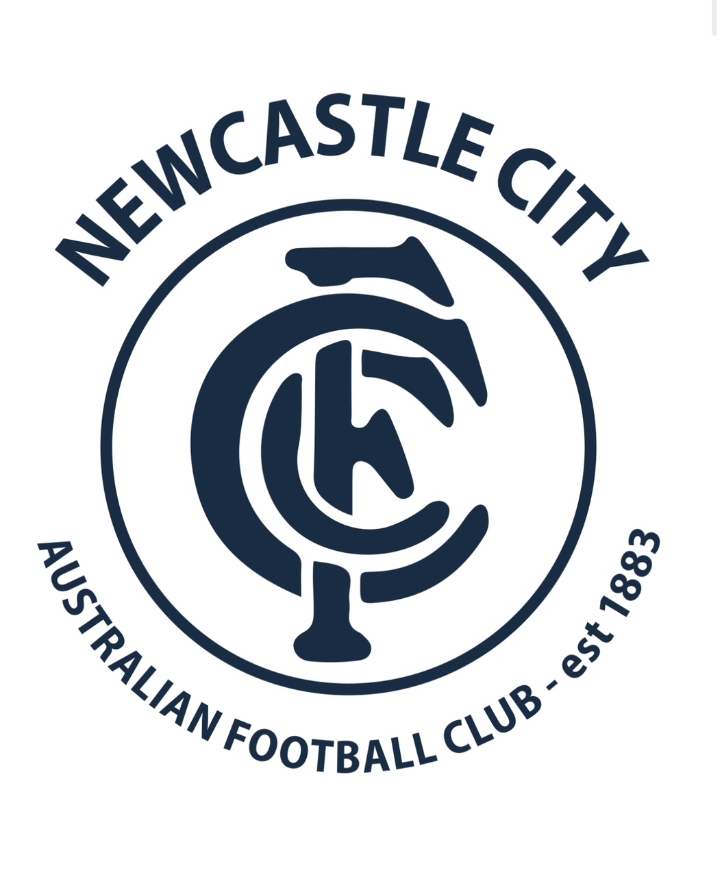 Newcastle City Junior Australian Football Club Incorporated logo