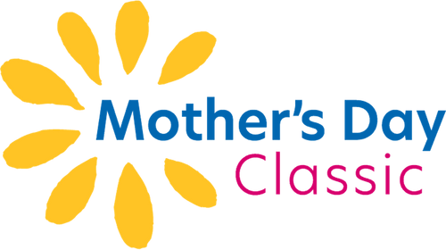 Angela Vitucci in Support of the Mothers Day Classic logo
