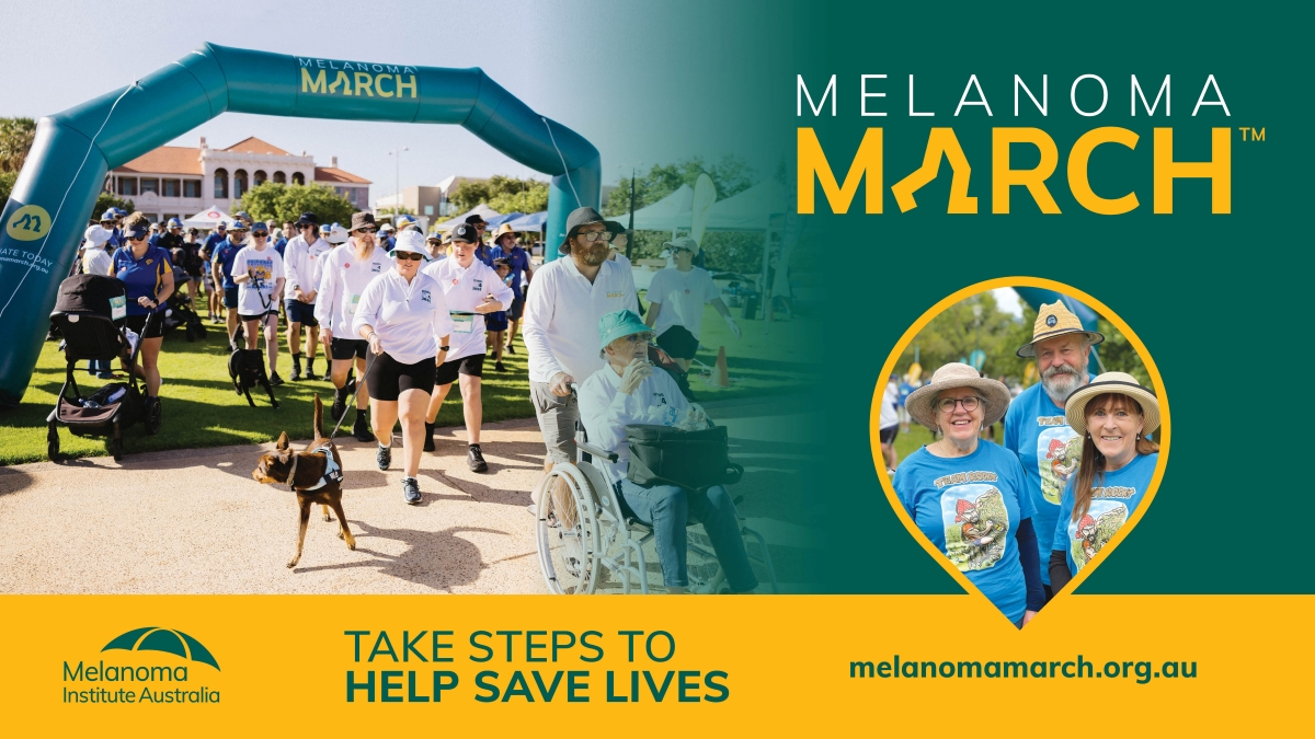 Melanoma March Cronulla in support of Melanoma Institute Australia