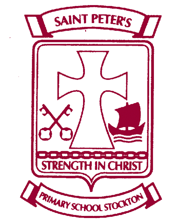 St Peter's Primary School Stockton logo