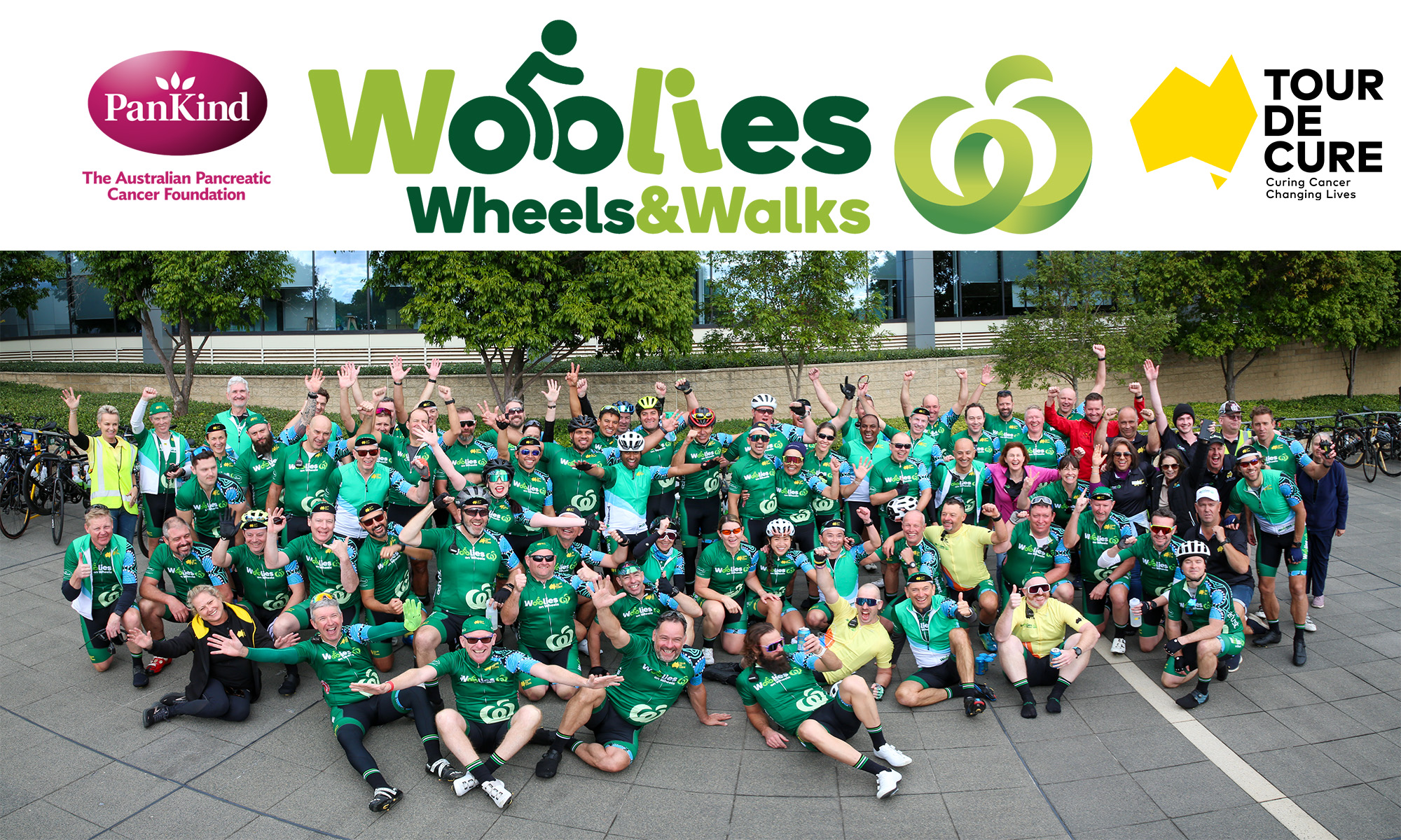Woolies Wheels and Walks in support of Tour de Cure