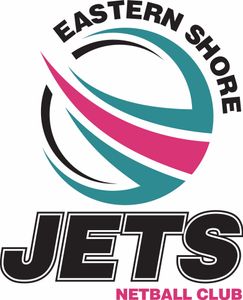 Eastern Shore Jets Netball Club logo