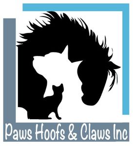 Paws Hoofs and Claws Inc logo