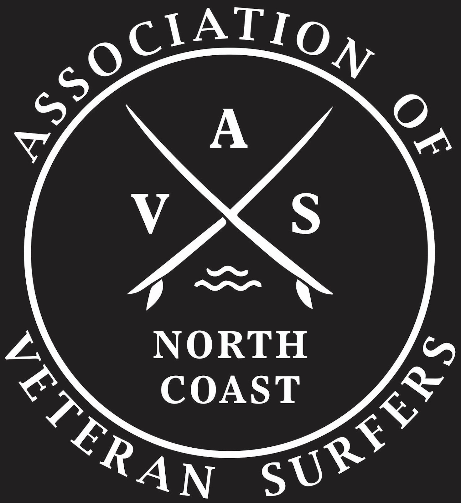 Association of Veteran Surfers North Coast logo