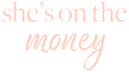 She's on the Money logo