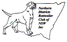 Northern Districts Rottweiler Club of NSW Inc. logo