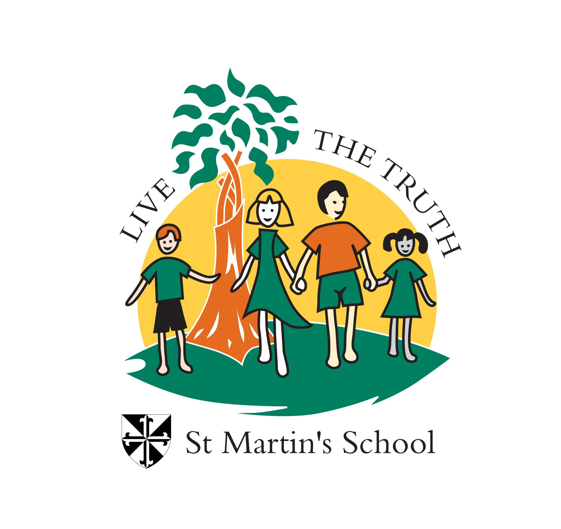 St Martins Catholic Primary School logo