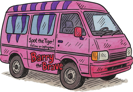 Barry the Brave in support of Cancer Council NSW