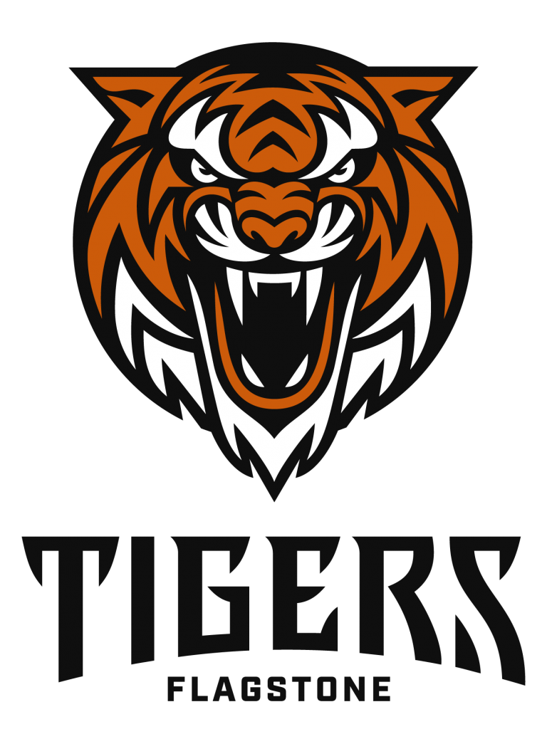 Flagstone Tigers Junior Rugby League logo