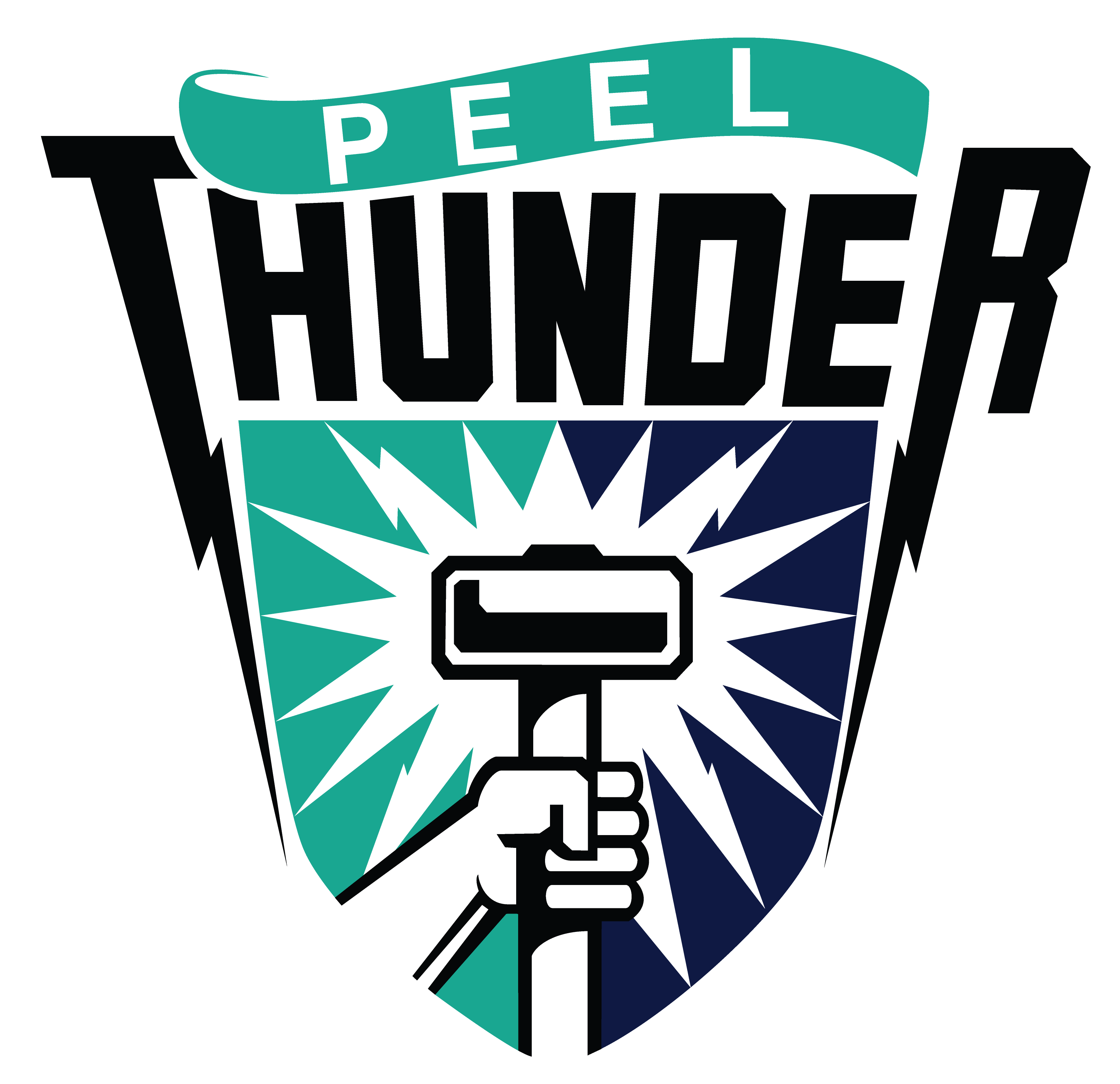 Peel Thunder Football Club logo