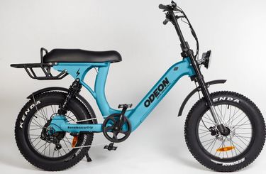 Adults Odeon Electric Bike - The PEZZ 3.0 (Matte Light Blue colour) - Hero Image