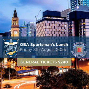 2 x tickets to OBA Sportsman's Lunch - Hero Image