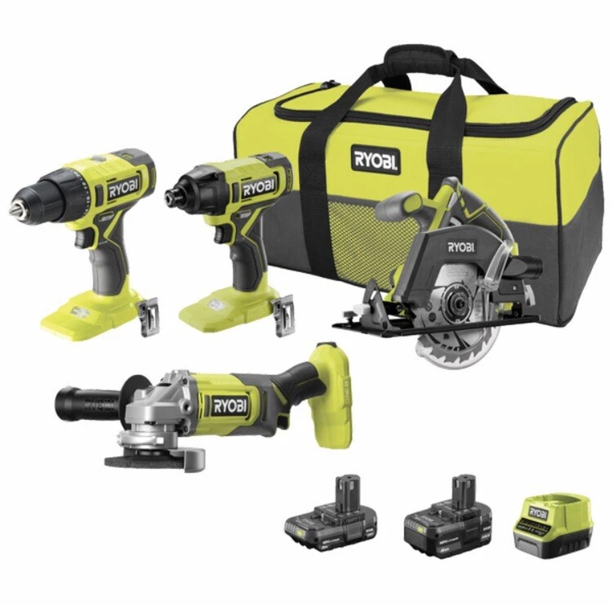 Ryobi 18v One+ 4 Piece Kit - Sponsored by Consaw Services - Hero image
