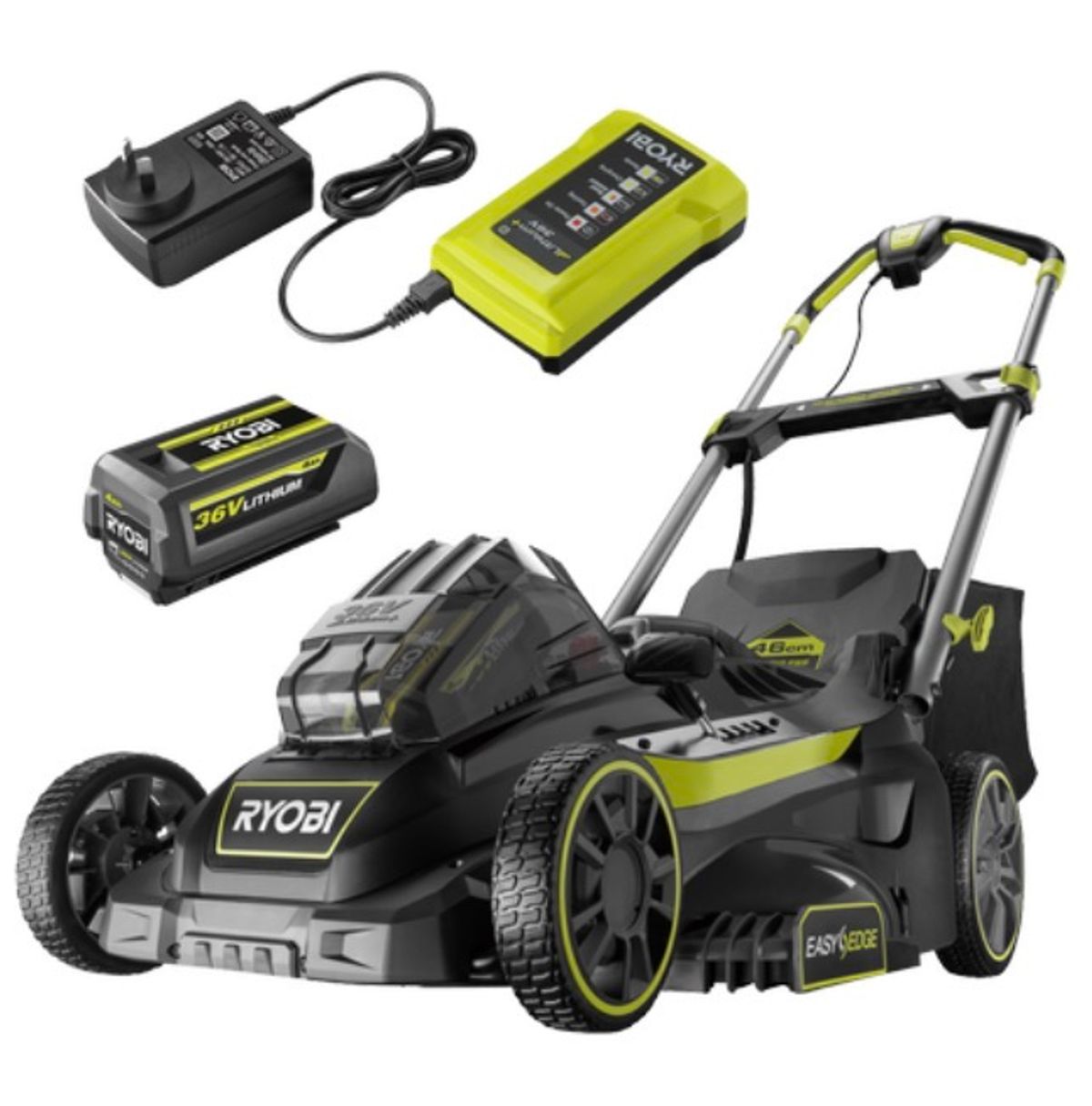 Ryobi Electric Lawn Mower - Hero image