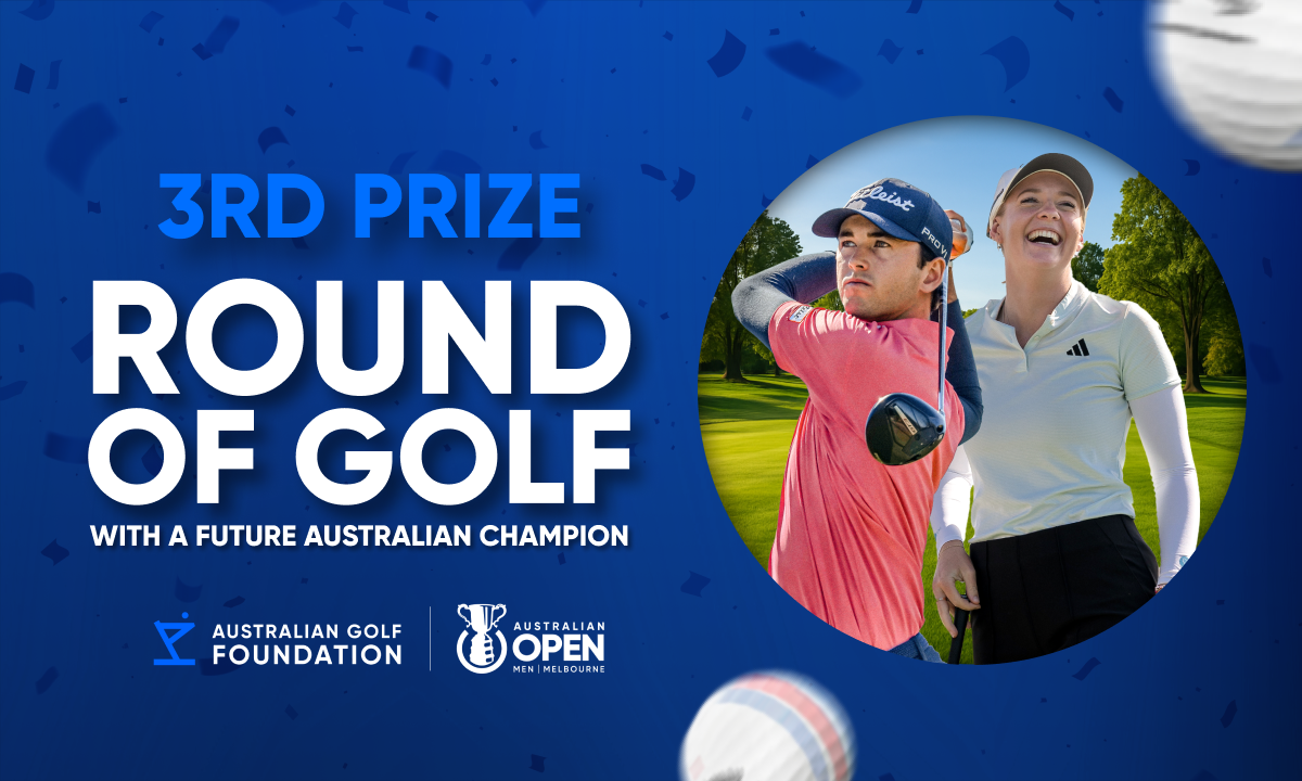 Round of Golf with a Future Australian Champion - Hero image