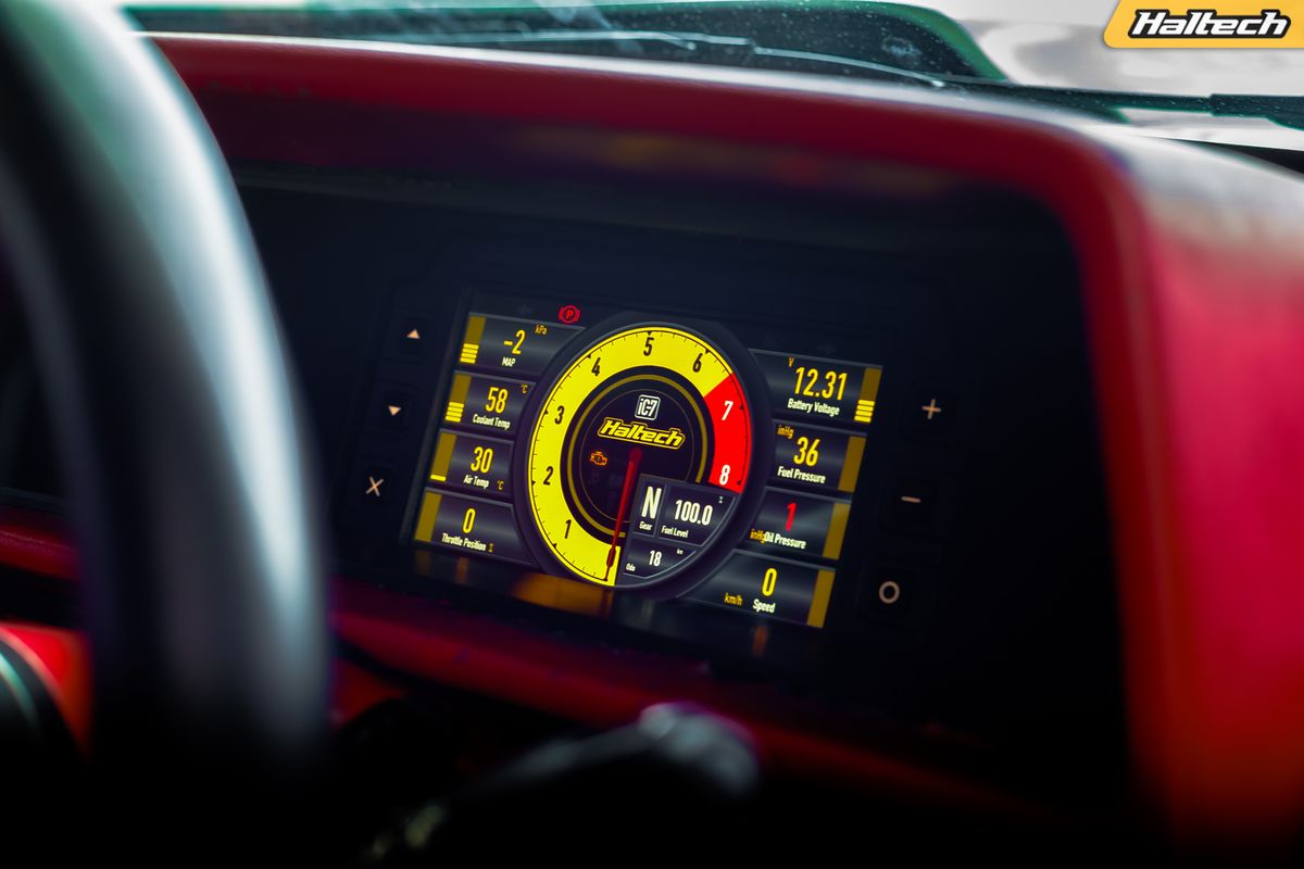 Haltech - uC-10 Digital Dash + Driving Solutions Voucher - Hero image