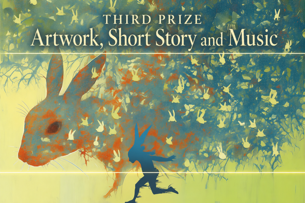 Rabbit-Themed Artwork, Short Story and Music Piece - Hero image