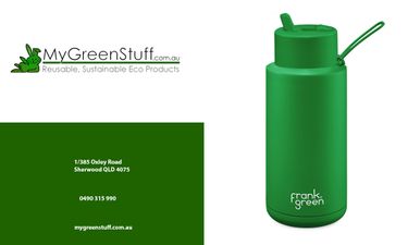 Frank Green Ceramic Water Bottle 1 Litre - Hero Image