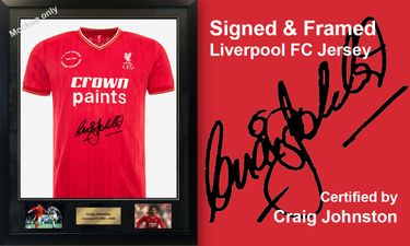 Craig Johnston Signed & Framed Liverpool Jersey - Hero Image