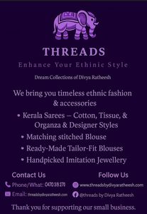 Kerala Saree from Threads - Hero Image