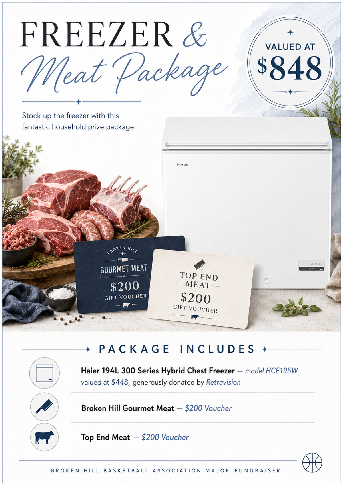 Freezer & Meat Package - Hero image