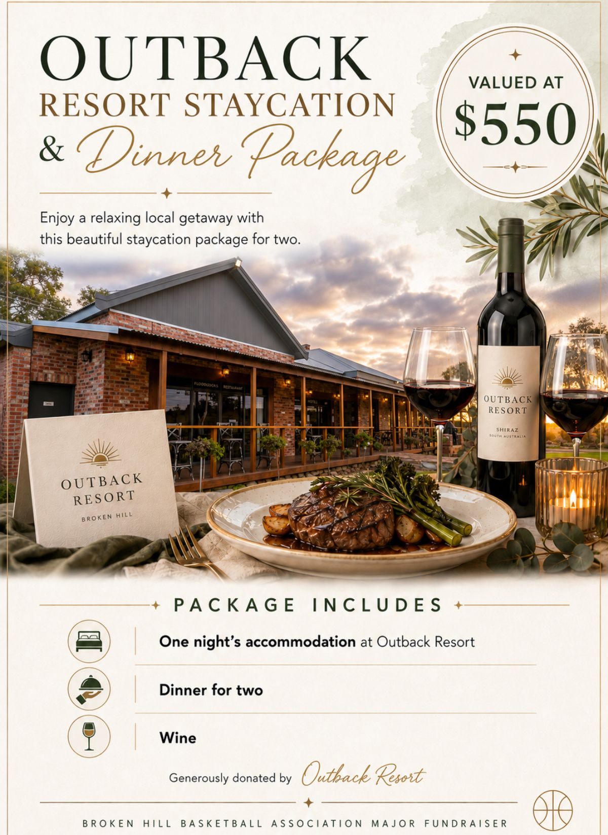 Outback Resort Staycation - Hero image