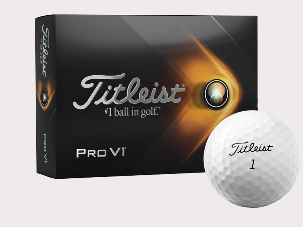 A Dozen Titleist Pro V1 Golf Balls - Hero image