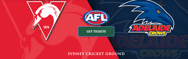 4 tickets to Sydney Swans game - Hero Image