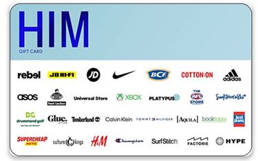 $100 For Him gift card - Hero Image