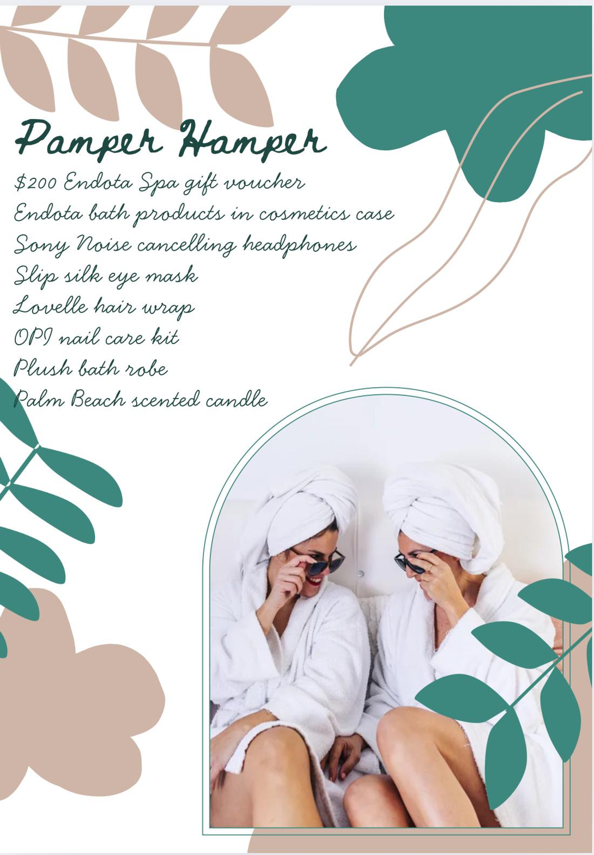 Pamper Hamper - Hero image