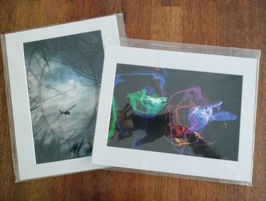 2 Limited Edition Artistic Photographic Prints by Kathy Cobb Photography, Matted & Ready to Frame - Hero Image