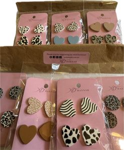 A Collection of Hand Made Studded Earrings from Xohannah Valued at $84 - Hero Image