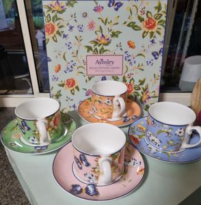 Aynsley Cottage Garden Tea Set in Gift Box Donated by Kylie and Craig Loveridge - Hero Image