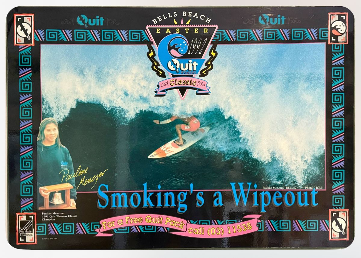 Signed A1 Retro 1991 Bells Collectors Poster & Copy of Surf Like a WOman. Priceless - Hero image