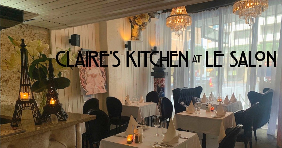 $100 dining voucher for Claire's Kitchen at Le Salon - Hero image