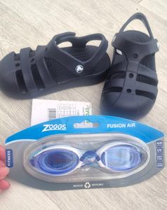 Zoggs Goggles and Crocs - Hero Image