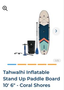 Tahwalhi Inflatable Stand Up Paddle Board - BCF - Hero Image